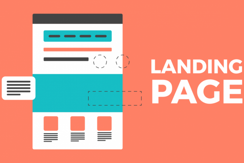 landing page